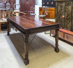 Carved Wooden Dining Table