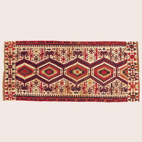 White Ground Kilim - IB-C000465