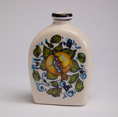Hand Painted Ceramic Bottle