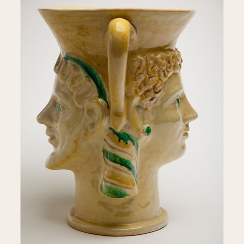 Etruscan King and Queen Vase - 0352